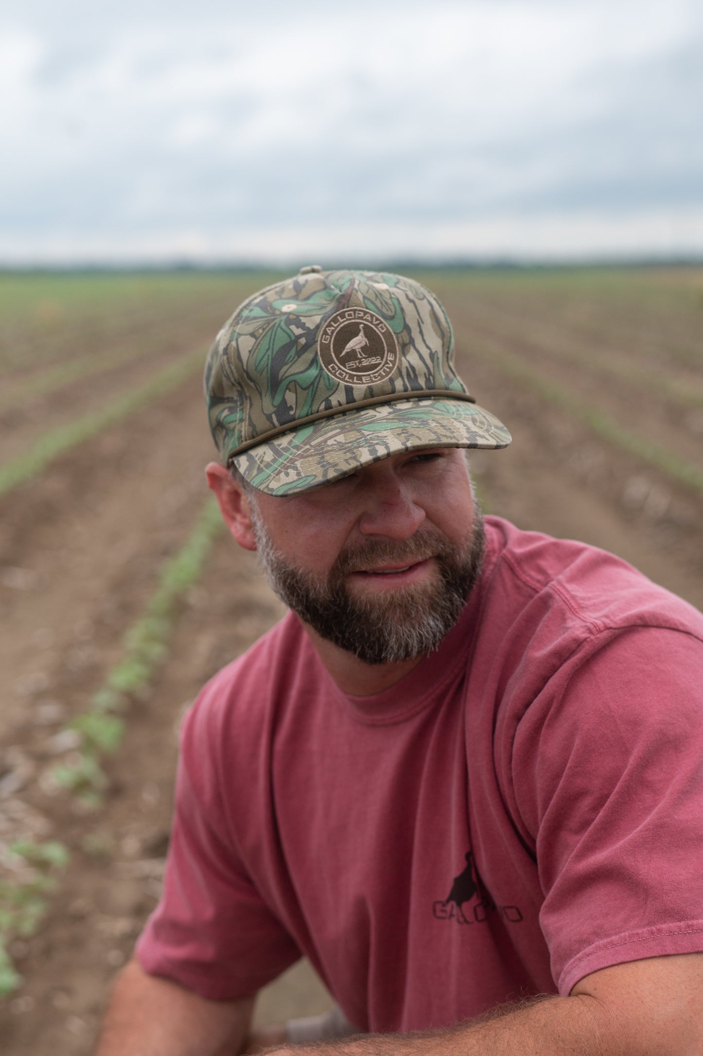 Gallopavo Circle Greenleaf Rope Hat
