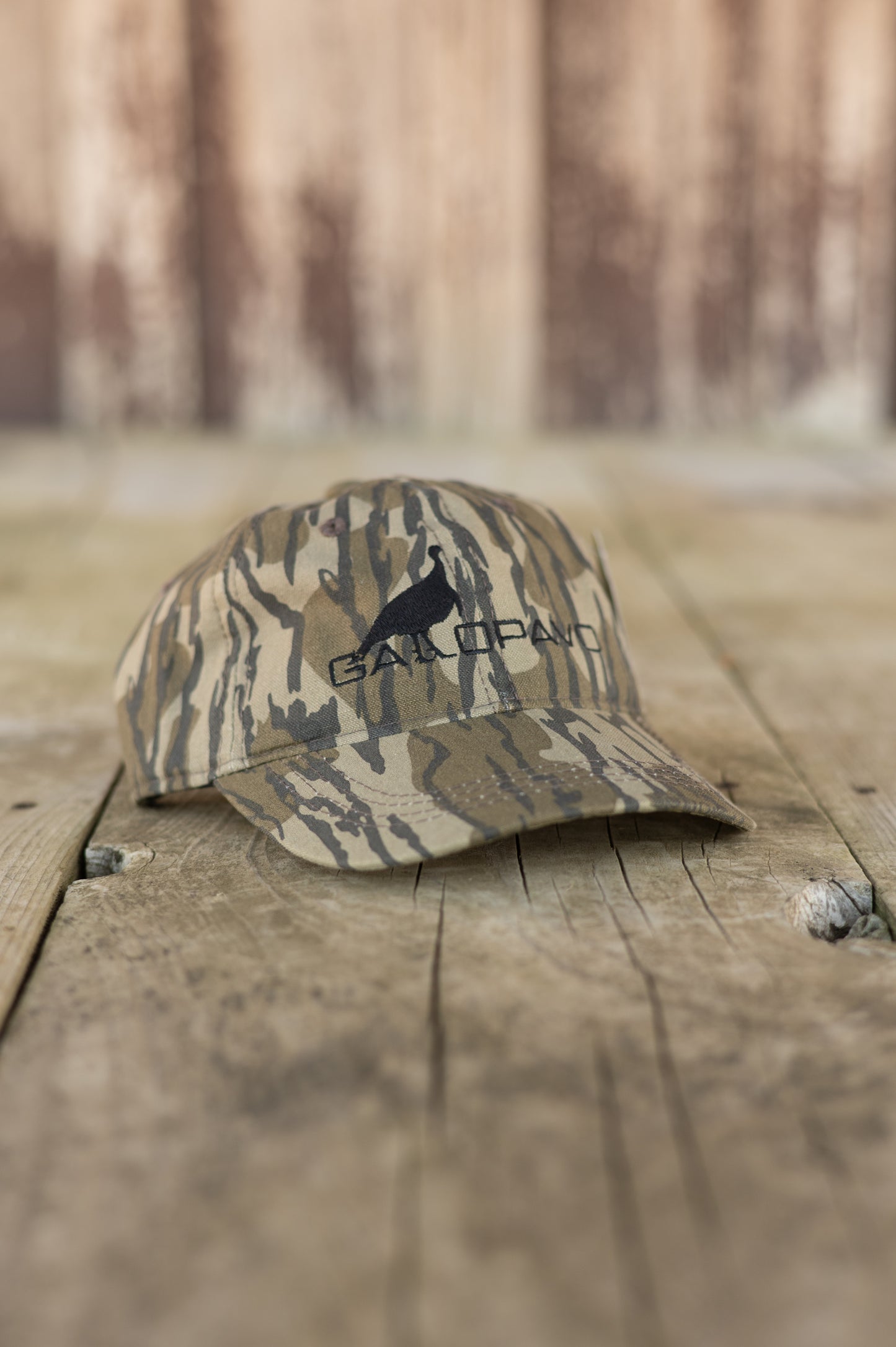 Gallopavo OG Bottomland Unstructured Hat Black
