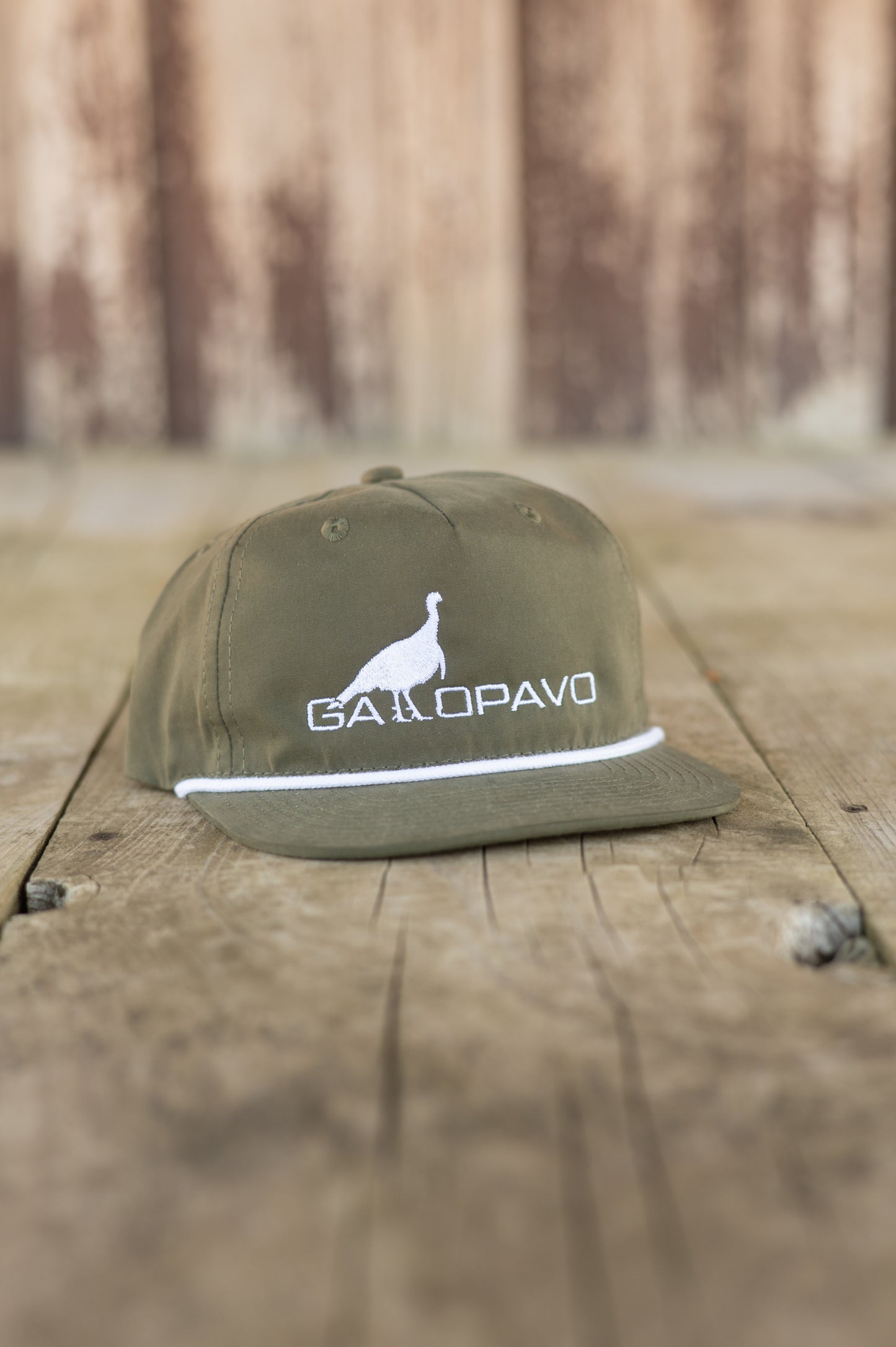 Gallopavo Olive Rope Hat